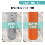⁦WA37 רצועת שעון לקו המקורי iWatch גומי פלוריני קלאסי⁩ – תמונה ⁦16⁩