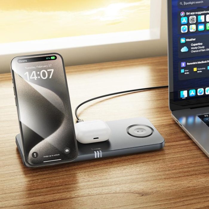⁦CQ22 - מטען אלחוטי דק במיוחד⁩ – תמונה ⁦3⁩