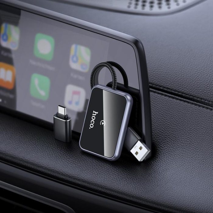 ⁦HU1 Way - מתאם CarPlay אלחוטי לרכב⁩ – תמונה ⁦3⁩