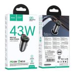 ⁦NZ16A Rigorous - מטען רכב 43W PD 25W + QC3.0⁩ – תמונה ⁦7⁩