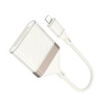 ⁦UA40 Crystal - קורא כרטיסים 2-ב-1 ל-iPhone⁩ – תמונה ⁦5⁩