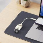 ⁦UA40 Crystal - קורא כרטיסים 2-ב-1 ל-iPhone⁩ – תמונה ⁦2⁩