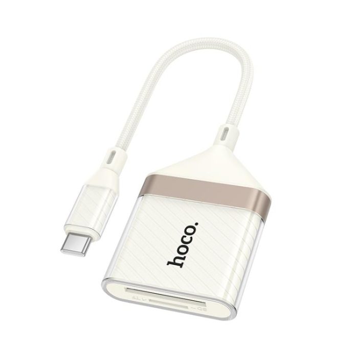 EDA008504301A UA40a Crystal - קורא כרטיסים 2-ב-1 ל-Type-C – תמונה 1