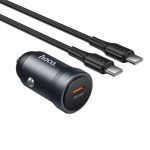 ⁦Z62A - מטען רכב PD 30W + כבל Type-C ל-iP⁩ – תמונה ⁦8⁩