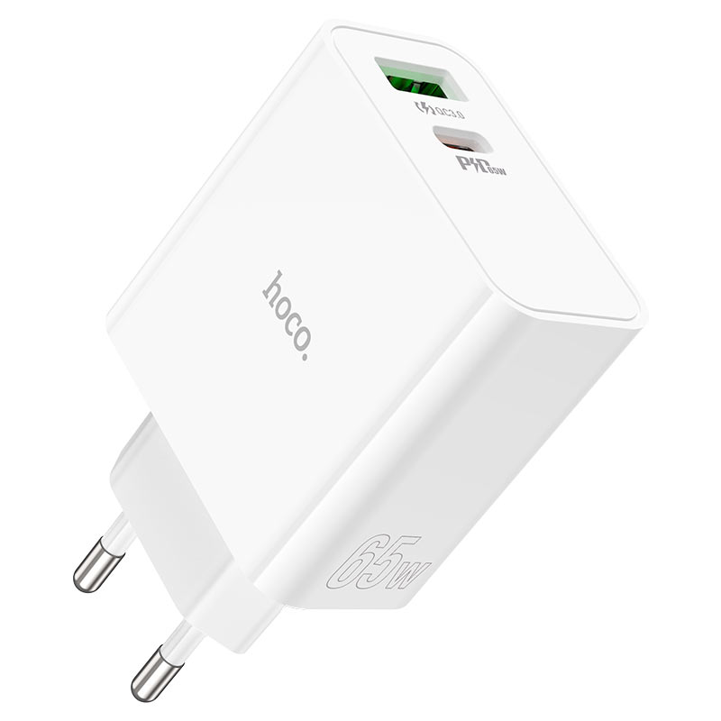 hoco-c113a-awesome-pd65w-gan-dual-port-1a1c-wall-charger-eu (1) — HOCO Israel