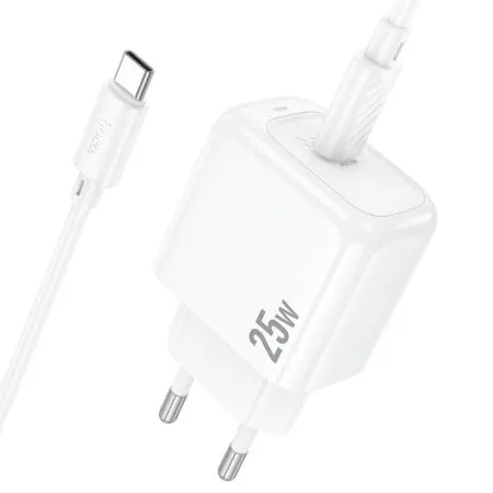 hoco-cs53a-surplus-1port-pd25w-wall-charger-eu-set-usbc-usbc-output — HOCO Israel
