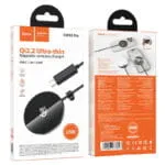 ⁦CW63 PRO  - מטען אלחוטי מגנטי מהיר 25W בתקן Qi2⁩ – תמונה ⁦4⁩