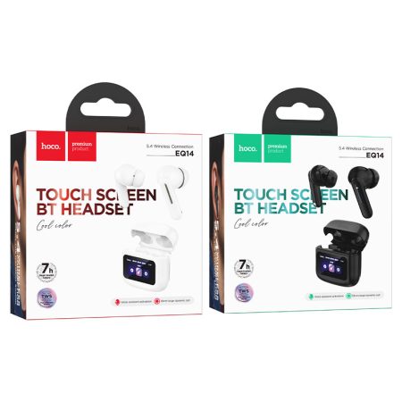 hoco-eq14-cool-color-tws-bt-headset-packaging — HOCO Israel