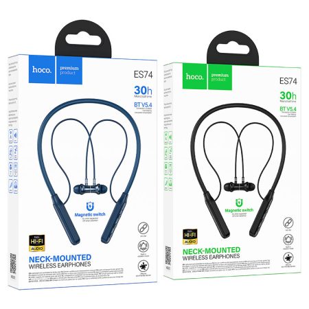 hoco-es74-refinado-neck-mounted-bt-earphones-packaging — HOCO Israel