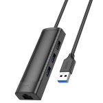 ⁦HB42 - HUB 4-ב-1 (RJ45+3×USB-A 3.0)⁩ – תמונה ⁦7⁩