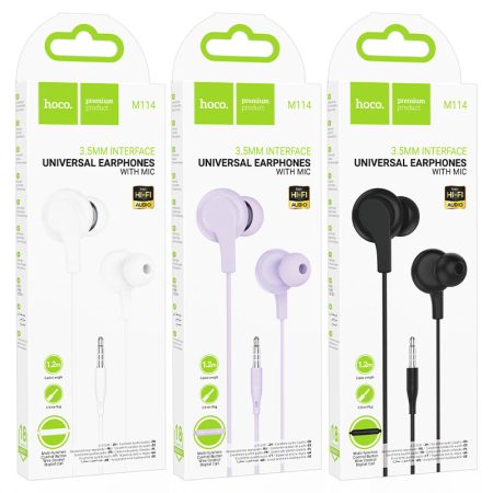 hoco-m114-jia-universal-earphones-packaging — HOCO Israel