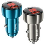 ⁦Z50 Leader - מטען רכב 48W PD+QC3.0 עם תצוגה דיגיטלית⁩ – תמונה ⁦6⁩