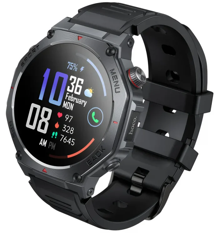 ⁦Y37 - שעון ספורט חכם AMOLED עם GPS ושיחות⁩ – תמונה ⁦8⁩