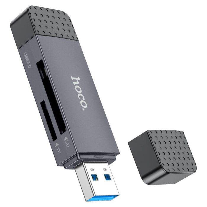 ⁦קורא כרטיסים כפול USB-A + Type-C -  HB45⁩ – תמונה ⁦4⁩
