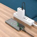 ⁦U95 2-in-1 - כבל טעינה PD 60W ניילון קלוע Type-C ל-Type-C / Type-C ל-Lightning, אורך 1.2 מ'⁩ – תמונה ⁦6⁩