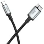 ⁦US10 – כבל נתונים Type-C ל-Micro-B USB 3.0 (High Speed)⁩ – תמונה ⁦6⁩