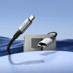 ⁦US10 – כבל נתונים Type-C ל-Micro-B USB 3.0 (High Speed)⁩ – תמונה ⁦5⁩