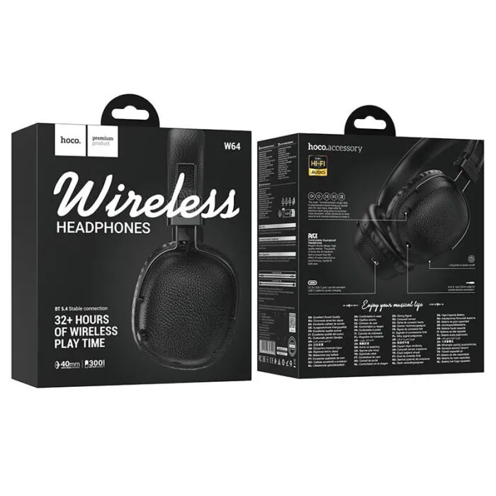 ⁦W64 Earl ⅡBT headphones⁩ – תמונה ⁦4⁩
