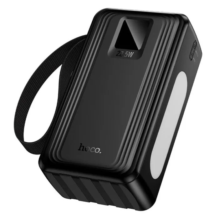 ⁦Hoco J173A Jingyao – סוללת גיבוי 30000mAh עם 4 כבלים מובנים, תאורה כפולה וטעינה מהירה 22.5W + PD20W⁩ – תמונה ⁦3⁩