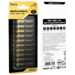 ⁦Hoco JA2 – סוללות אלקליין AAA (LR03) סט 10 יחידות⁩ – תמונה ⁦3⁩