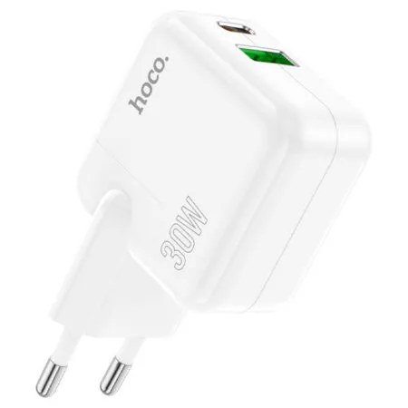 hoco-c111a-lucky-pd30w-qc3-dual-port-wall-charger-eu — HOCO Israel
