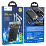 ⁦Hoco J104 Discovery Edition – סוללת גיבוי 10000mAh עם כבלים מובנים וטעינה מהירה 22.5W⁩ – תמונה ⁦4⁩