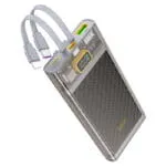 Hoco J104 Discovery Edition – סוללת גיבוי 10000mAh עם כבלים מובנים וטעינה מהירה 22.5W