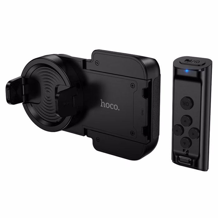⁦Hoco K33 Oleada – ידית אחיזה לטלפון עם שלט Bluetooth ומעמד שולחני⁩ – תמונה ⁦1⁩