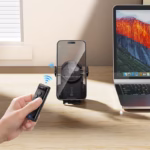 ⁦Hoco K33 Oleada – ידית אחיזה לטלפון עם שלט Bluetooth ומעמד שולחני⁩ – תמונה ⁦3⁩