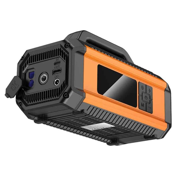 ⁦Hoco QS4 – מדחס אוויר חכם עם סוללת גיבוי 10000mAh (קומבו רכב חירום 3-ב-1)⁩ – תמונה ⁦5⁩