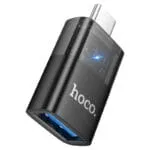 UA36B – מתאם OTG שקוף מסוג USB-C זכר ל-USB נקבה.