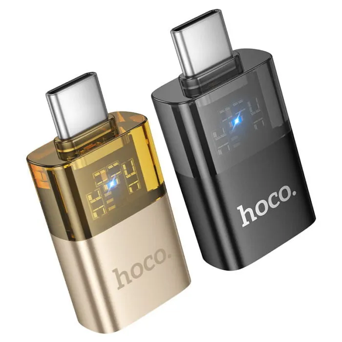 ⁦UA36B – מתאם OTG שקוף מסוג USB-C זכר ל-USB נקבה.⁩ – תמונה ⁦9⁩