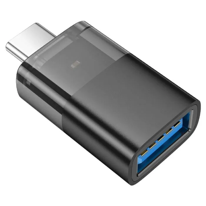 ⁦UA36B – מתאם OTG שקוף מסוג USB-C זכר ל-USB נקבה.⁩ – תמונה ⁦7⁩