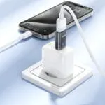 ⁦UA36B – מתאם OTG שקוף מסוג USB-C זכר ל-USB נקבה.⁩ – תמונה ⁦5⁩