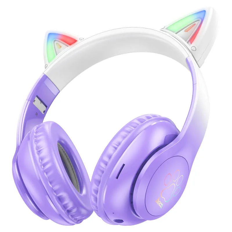 hoco-w42-cat-ears-over-ear-bt-headphones