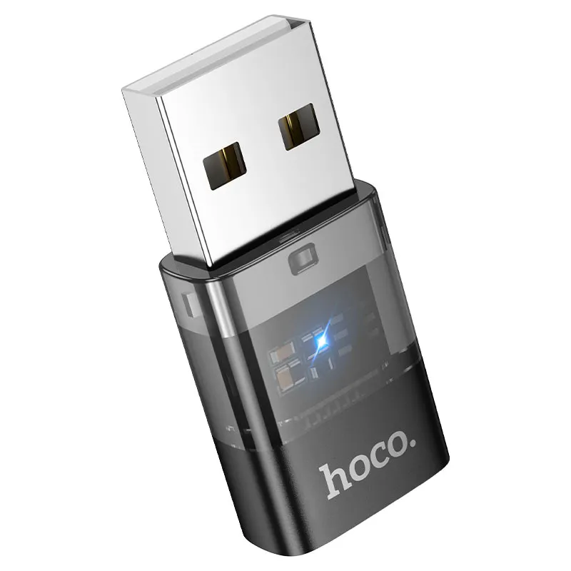 hoco-ua36c-usba-male-to-usbc-female-adapter-black — HOCO Israel