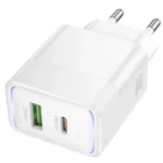 ⁦CS112A Lounge - ראש מטען  PD 30W  (כבל Type-C ל-Type-C) בתקן אירופאי⁩ – תמונה ⁦3⁩